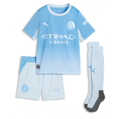 Manchester City Rico Lewis #82 Domaci Dres za Dječji 2026-27 Kratak Rukavima (+ kratke hlače)